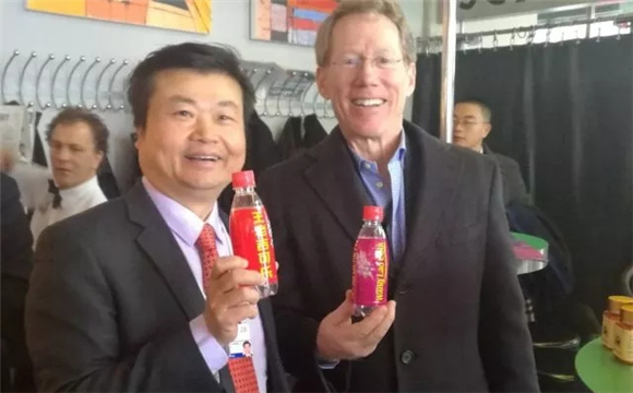 GPHL launched new product—Wang Lao Cola in Davos